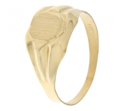 Herrenring aus Gelbgold GL100551