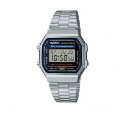 CASIO A168WA Illuminator Uhr aus der Vintage Steel Collection