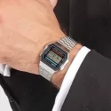 CASIO A168WA Illuminator watch in Vintage Steel Collection