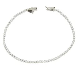 Bracciale Tennis Donna Oro Bianco GL-G21733991