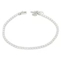 Bracciale Tennis Donna Oro Bianco GL100554