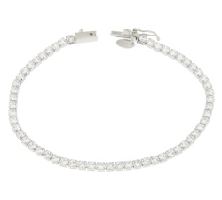 Women's Tennis Bracelet White Gold GL100554