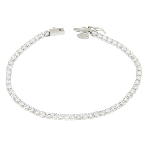 Bracciale Tennis Donna Oro Bianco GL100554