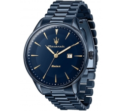 Maserati Herrenuhr Solar Blue Kollektion R8853146003