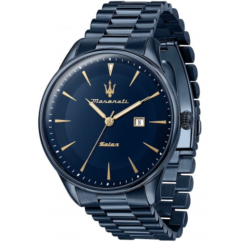 Maserati Herrenuhr Solar Blue Kollektion R8853146003