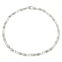 Men&#39;s Bracelet in White Gold GL100053