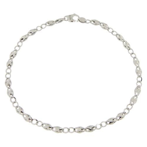 Men&#39;s Bracelet in White Gold GL100053