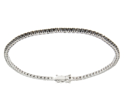 Tennis Bracelet Woman Promesse Gioielli White Gold