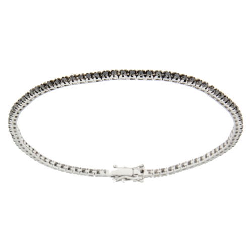 Tennis Bracelet Woman Promesse Gioielli White Gold