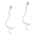 Women&#39;s White Gold Diamond Earrings GL100575