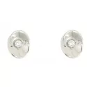 Women&#39;s White Gold Diamond Earrings GL100577