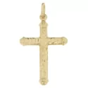 Unisex Cross Yellow Gold GL100579