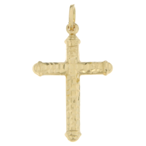 Unisex Cross Yellow Gold GL100579