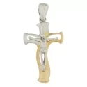 Cross Man Gelbgold Weiß GL100582