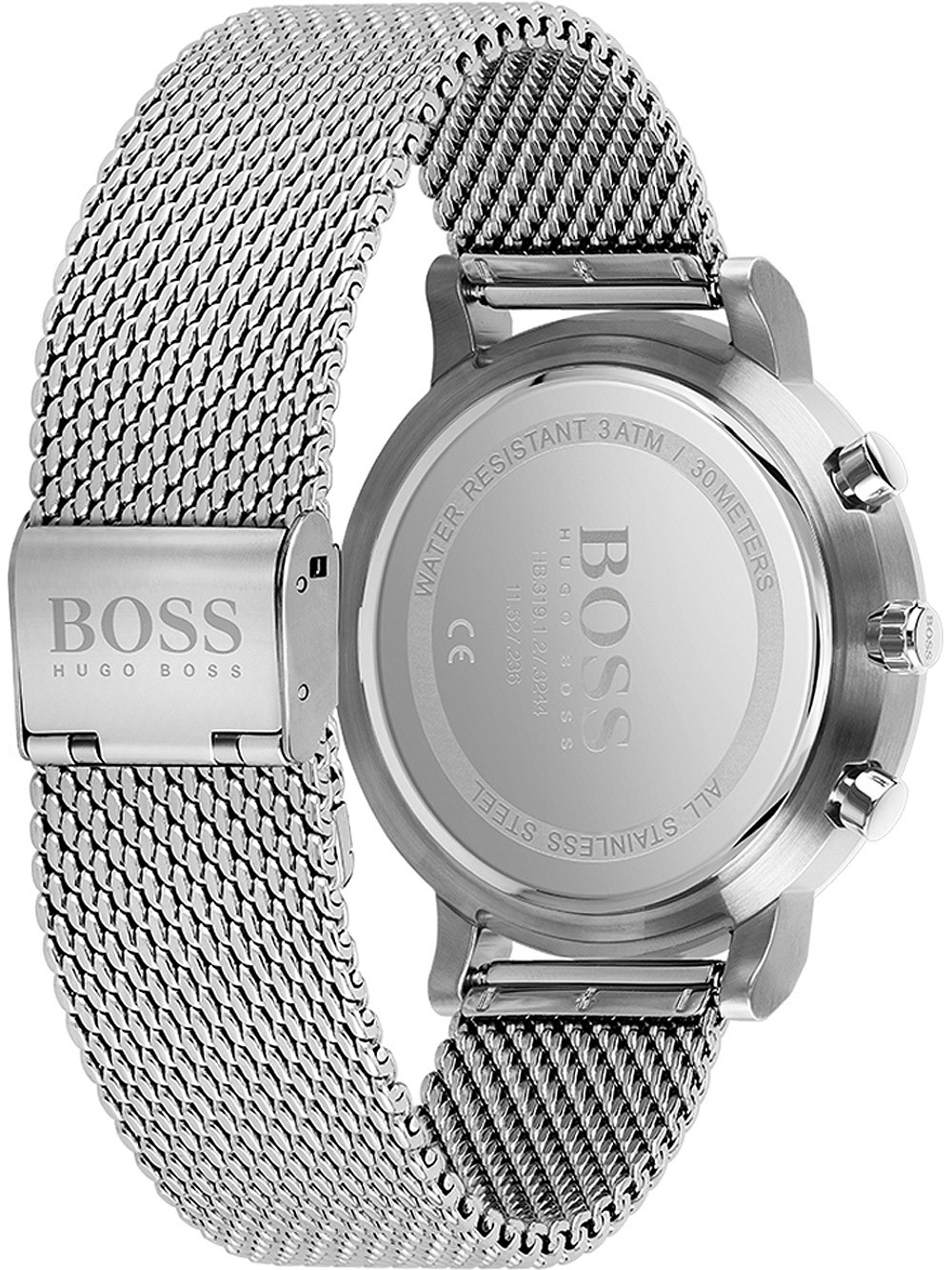 Penna Roller Uomo Hugo Boss Iconic - HBHSN0015J - Ottone Verniciato Grigio Scuro Con Finiture Silver