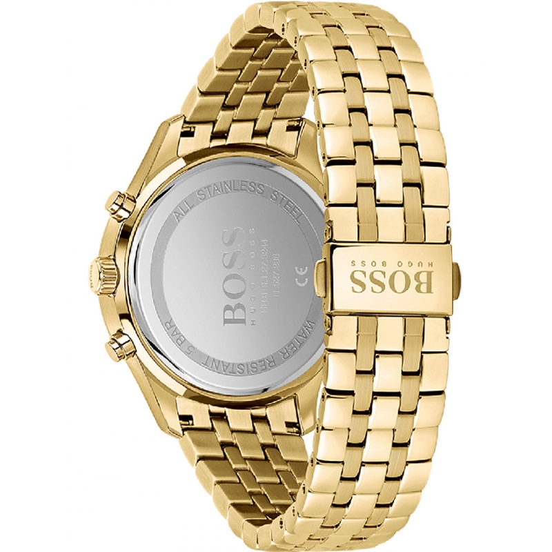 Hugo boss gold navigator watch sale