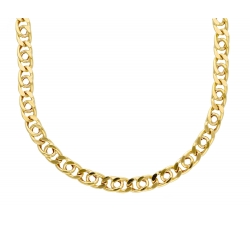 Men&#39;s Yellow Gold Necklace GL-SONVRS100GG50