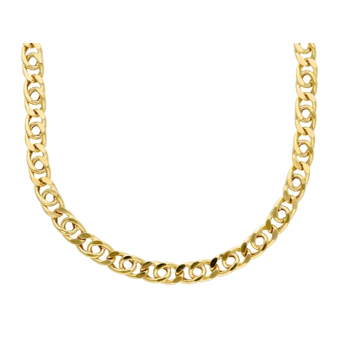 Men&#39;s Yellow Gold Necklace GL-SONVRS100GG50