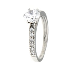 White Gold Woman Ring GL100603