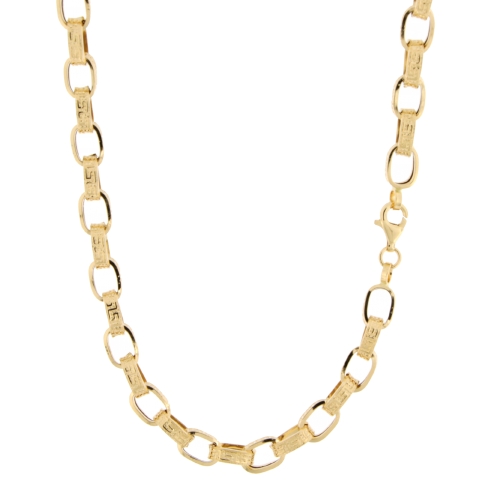 Men&#39;s Yellow Gold Necklace GL100605