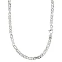 Men&#39;s White Gold Necklace GL100606