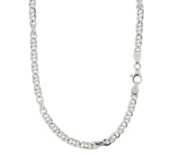 Men&#39;s White Gold Necklace GL100606