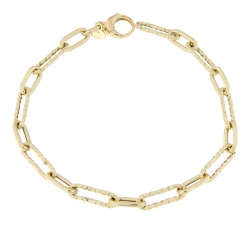 Women&#39;s Yellow Gold Bracelet GL100610