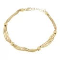 Women&#39;s Yellow Gold Bracelet GL100611