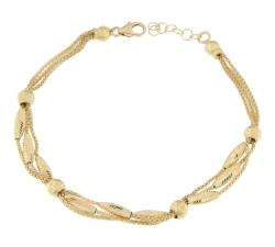 Damenarmband aus Gelbgold GL100611