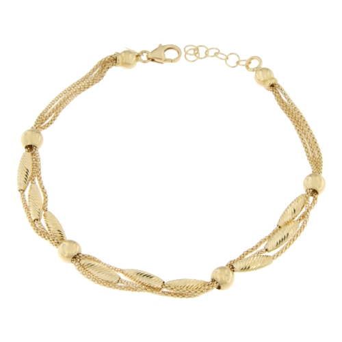 Women&#39;s Yellow Gold Bracelet GL100611