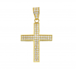 Unisex Cross Yellow Gold GL-SON262700