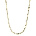 Collana Uomo Oro Giallo Bianco GL100626