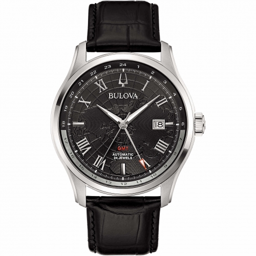 Bulova Wilton GMT Automatik Herrenuhr 96B387