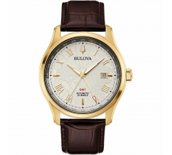 Bulova Wilton GMT Automatik Herrenuhr 97B210