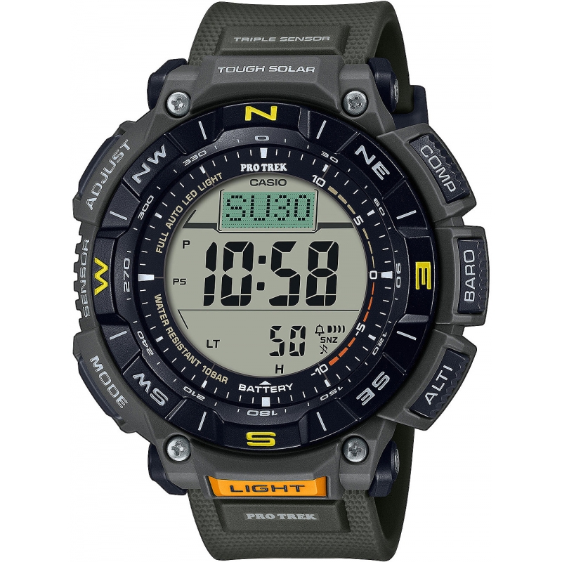 Casio pro trek men's watch sale