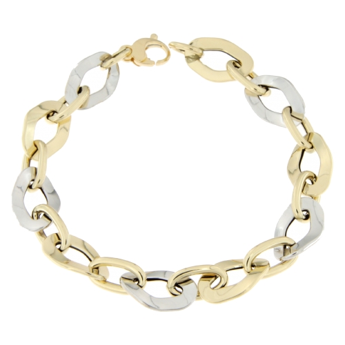 White Yellow Gold Woman Bracelet GL100630