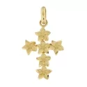 Women&#39;s Cross Pendant Yellow Gold GL100632