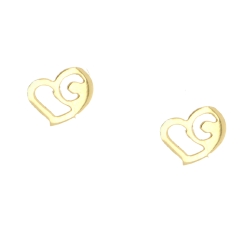 Damen-Ohrringe aus Gelbgold GL100640