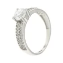 White Gold Woman Ring GL100645