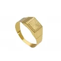 Herrenring aus Gelbgold 196379