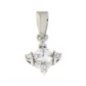 White Gold Woman Pendant GL100658