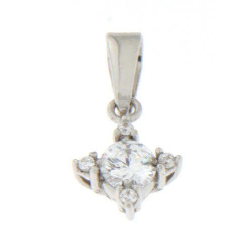 White Gold Woman Pendant GL100658