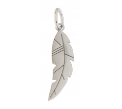 Unisex White Gold Pendant GL100660