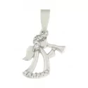 White Gold Woman Pendant GL100664