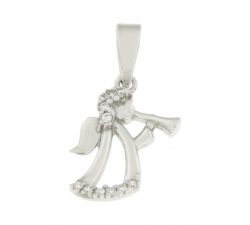 White Gold Woman Pendant GL100664