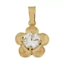 Yellow Gold Woman Pendant GL100671