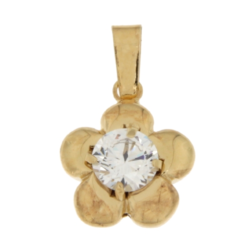 Yellow Gold Woman Pendant GL100671