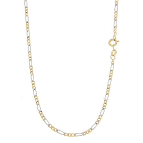 White Yellow Gold Men&#39;s Necklace GL100689