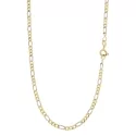 Collana Uomo Oro Giallo Bianco GL100690