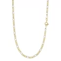 White Yellow Gold Men&#39;s Necklace GL100690